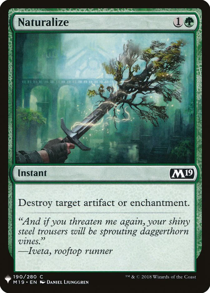 Naturalize - The List (PLST)