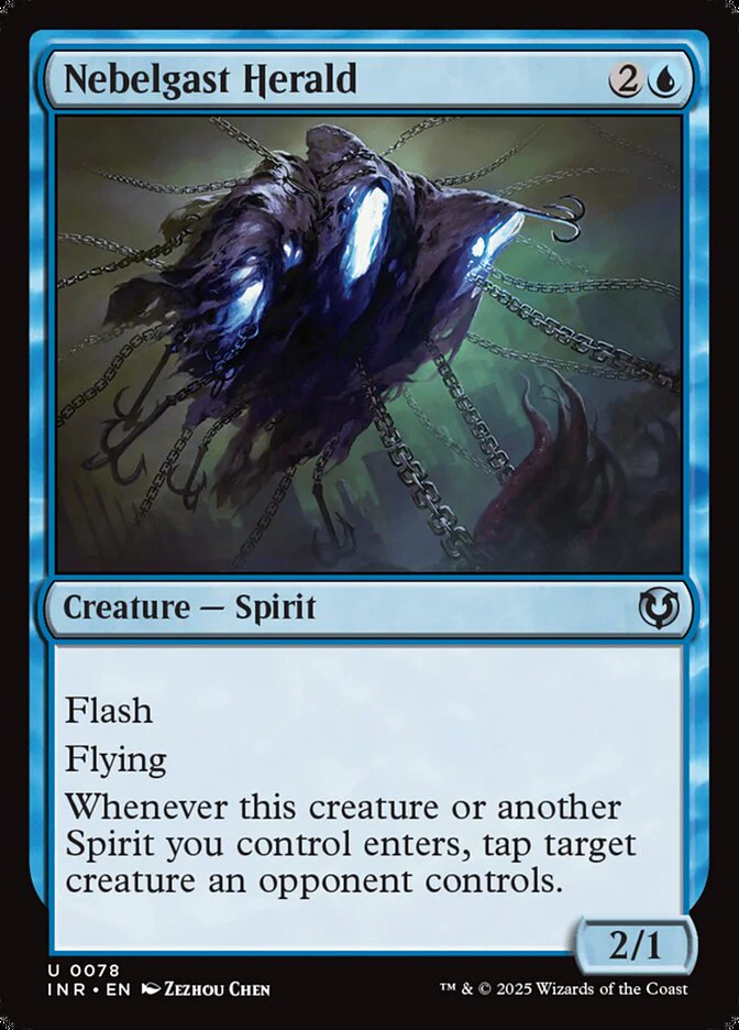 Nebelgast Herald - [Foil] Innistrad Remastered (INR)