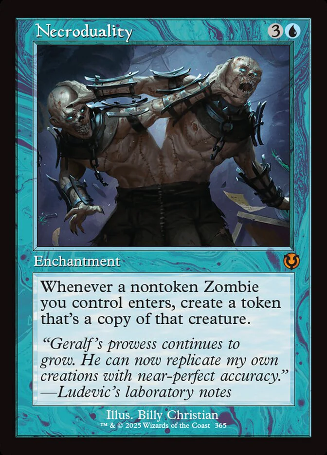 Necroduality - [Foil, Retro Frame] Innistrad Remastered (INR)