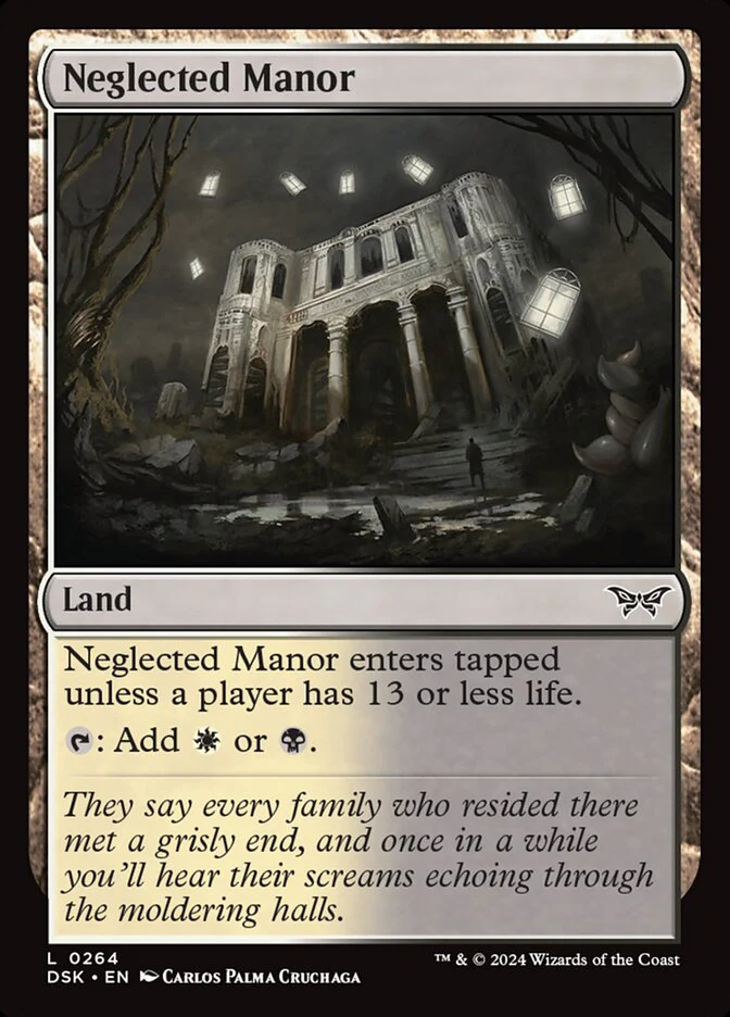 Neglected Manor - Duskmourn: House of Horror (DSK)