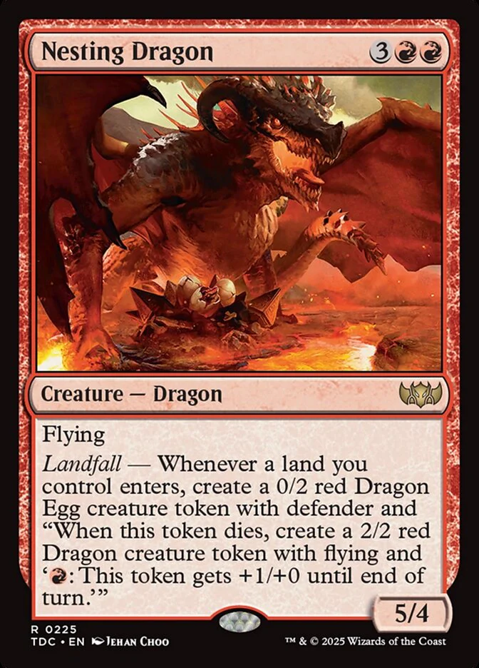 Nesting Dragon - Tarkir: Dragonstorm Commander (TDC)
