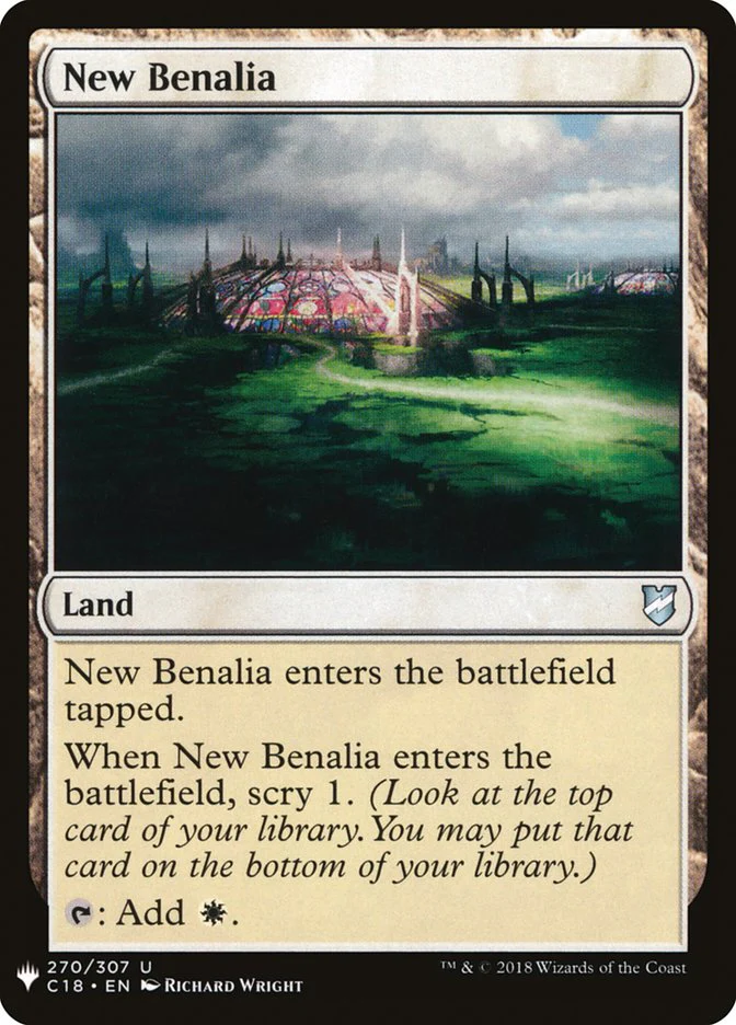 New Benalia - The List (PLST)