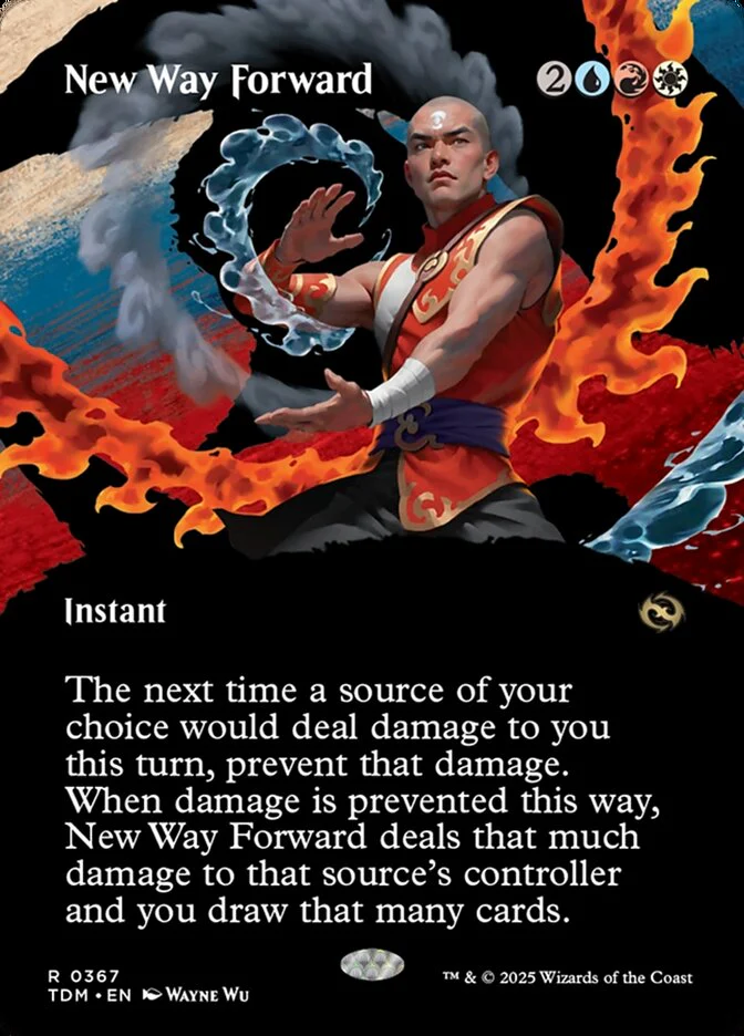 New Way Forward (367) - [Foil, Showcase] Tarkir: Dragonstorm (TDM)
