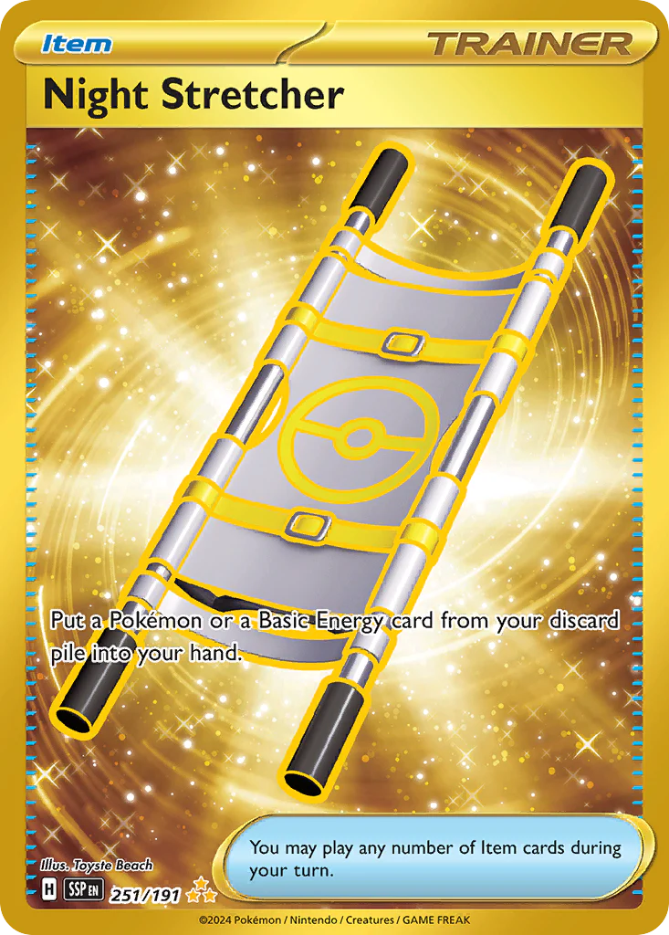 Night Stretcher (251/191) - [Gold Holo] Surging Sparks (SSP)