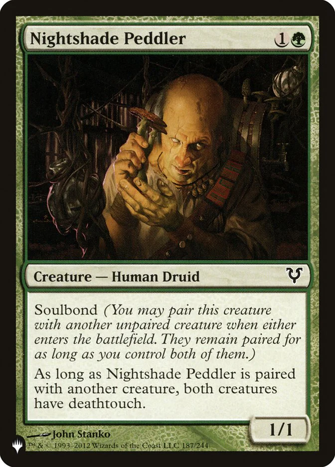 Nightshade Peddler - The List (PLST)