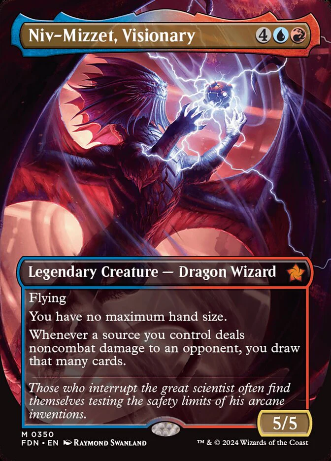 Niv-Mizzet, Visionary - [Borderless] Foundations (FDN)