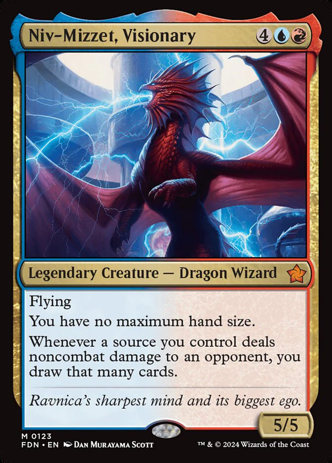 Niv-Mizzet, Visionary - [Foil] Foundations (FDN)