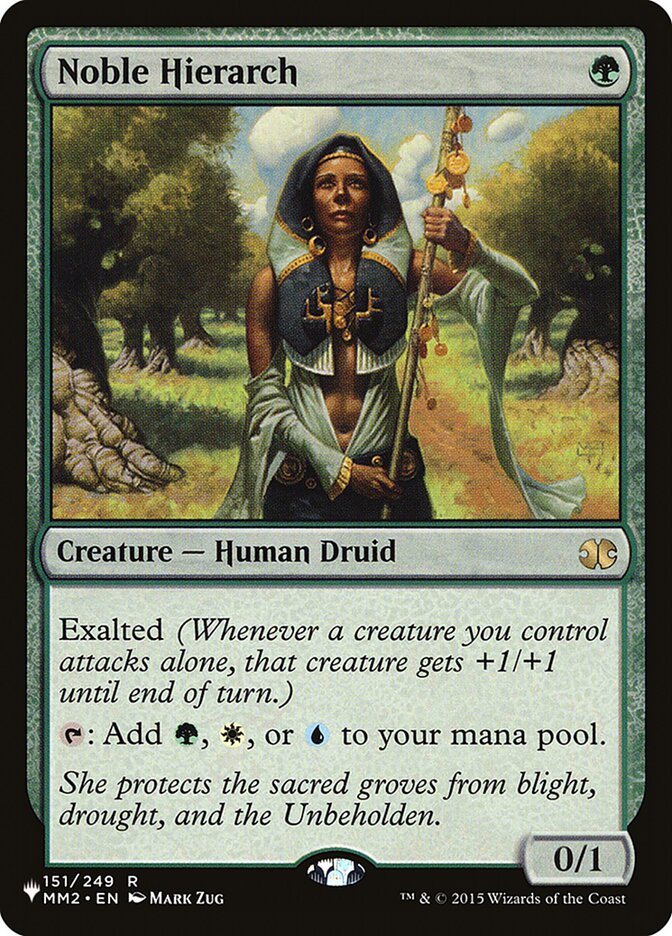 Noble Hierarch - The List (PLST)