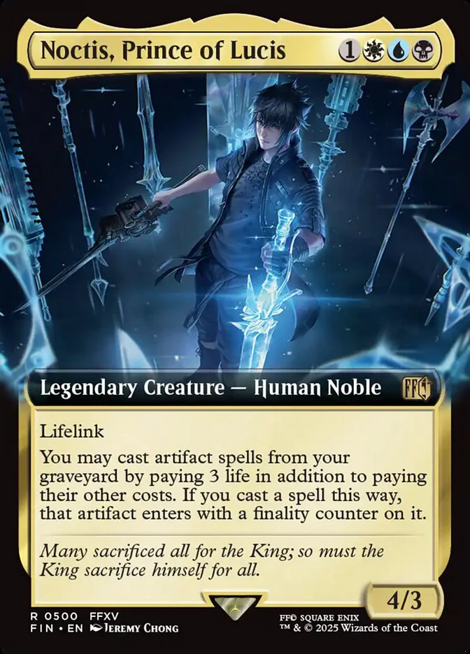 Noctis, Prince of Lucis (500) - [Extended Art] Final Fantasy (FIN)