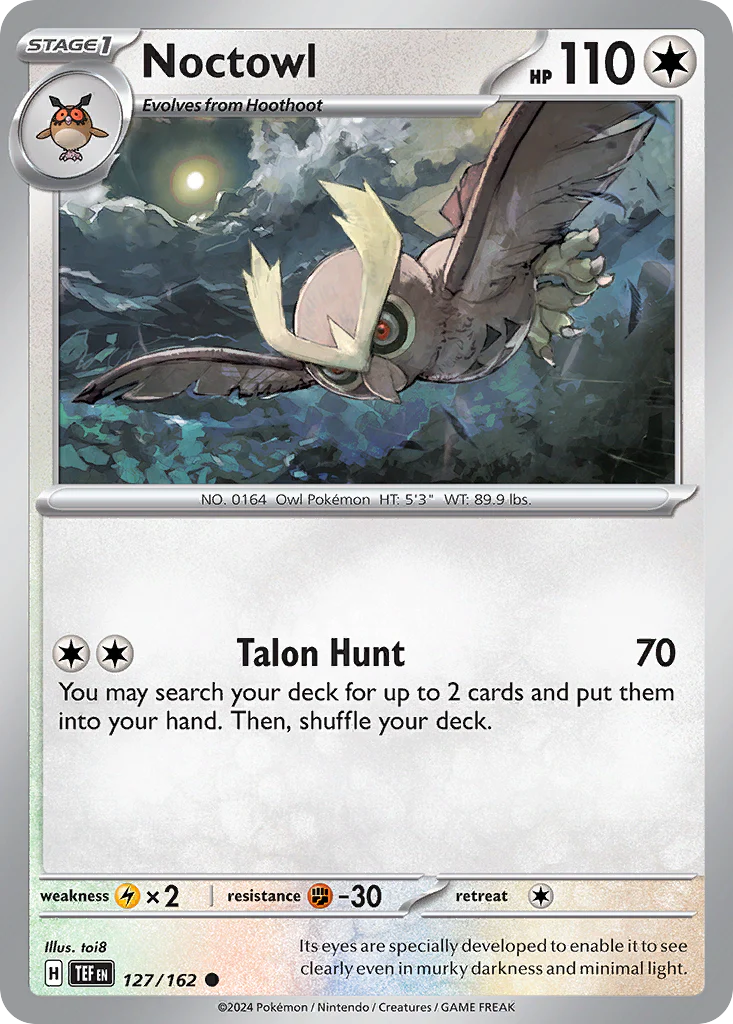 Noctowl (127/162) - Temporal Forces (TEF)