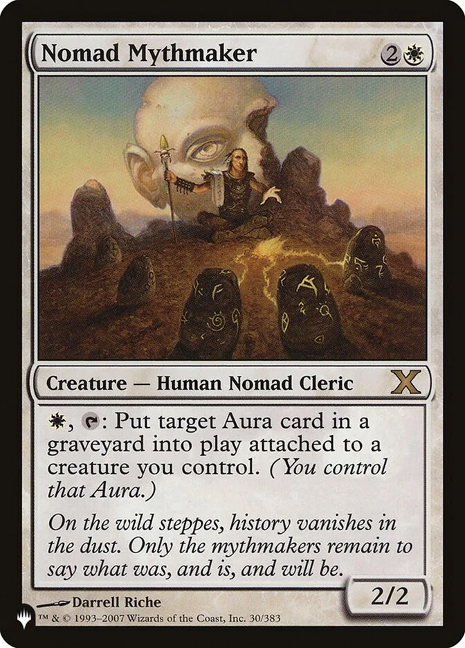 Nomad Mythmaker - The List (PLST)