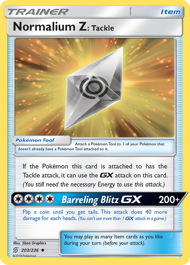 Normalium Z: Tackle (203/236) - Unified Minds (UNM)