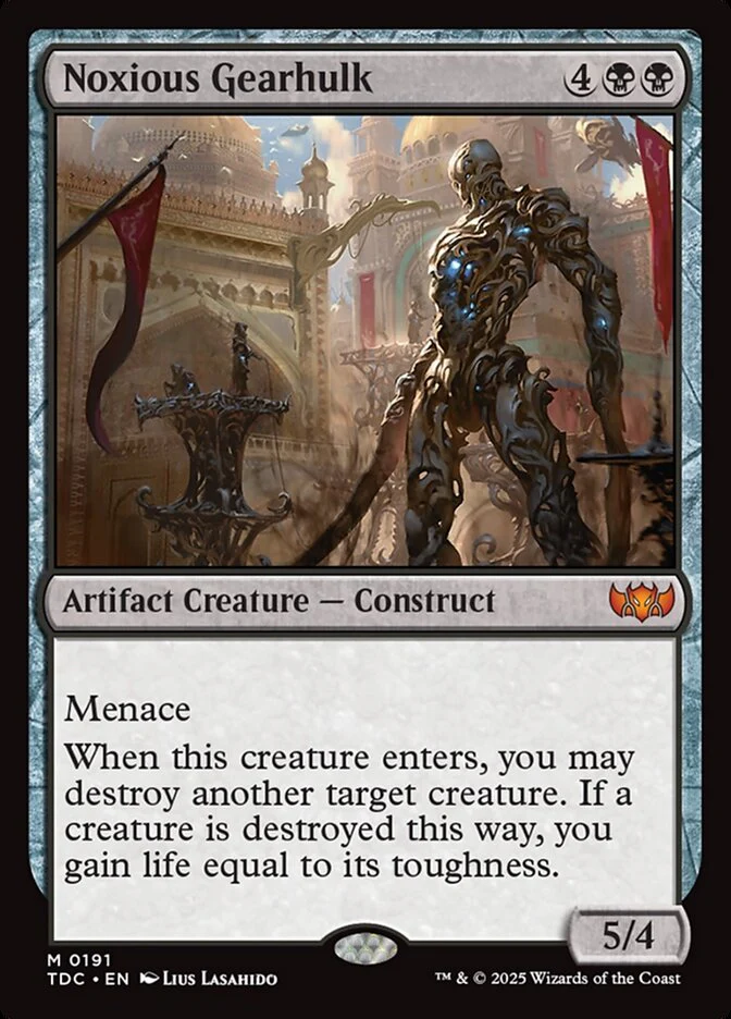 Noxious Gearhulk - Tarkir: Dragonstorm Commander (TDC)