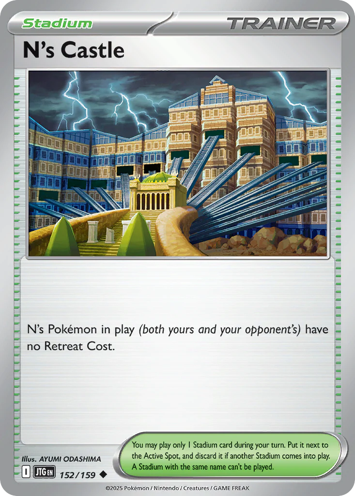 N's Castle (152/159) - [Reverse Holo] Journey Together (JTG)