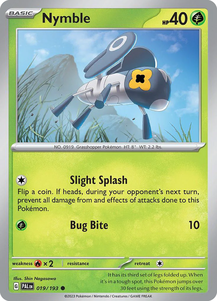 Nymble (19/193) - Paldea Evolved (PAL)