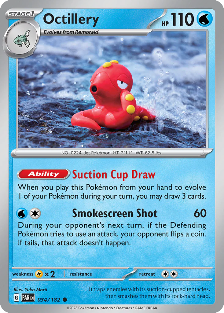 Octillery (34/182) - Paradox Rift (PAR)