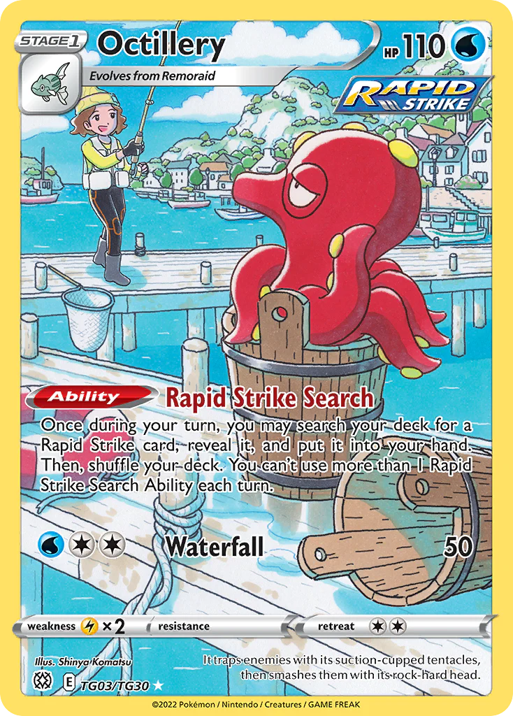 Octillery (TG03/30) - [Gallery Holo] Brilliant Stars Trainer Gallery (BRSTG)