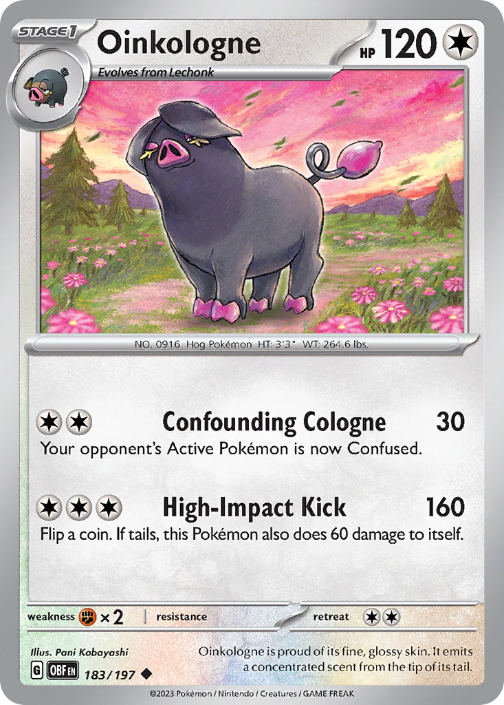 Oinkologne (183/197) - Obsidian Flames (OBF)