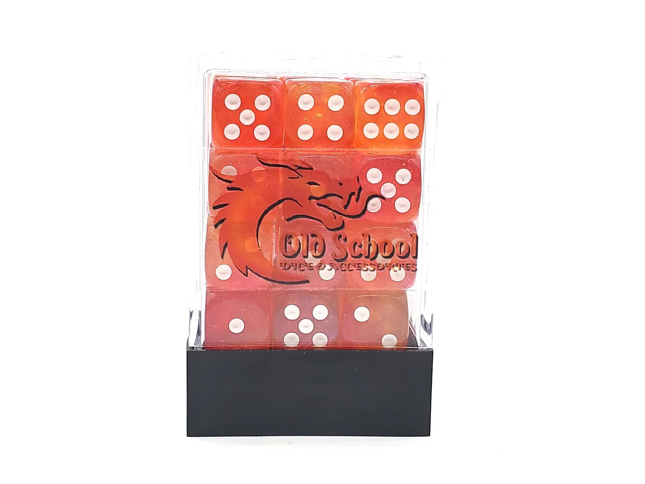 Old School 36ct 12mm D6 Dice Set: Galaxy - Exploding Sun - Image 2
