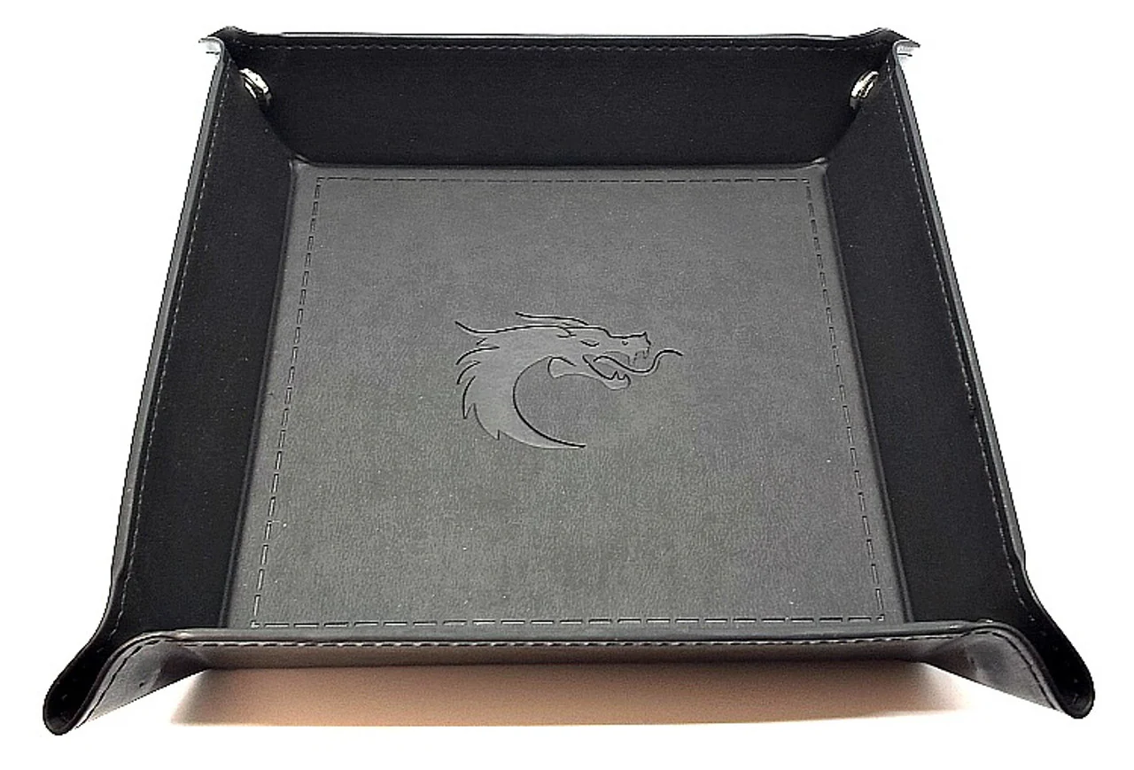 Old School Square Dice Rolling Tray