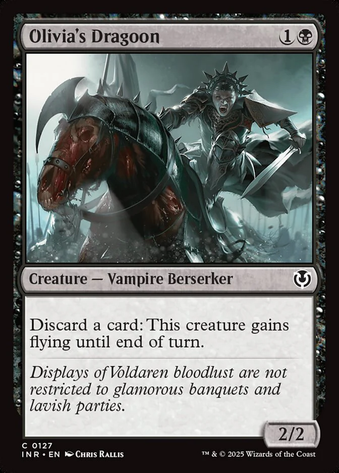 Olivia's Dragoon - [Foil] Innistrad Remastered (INR)