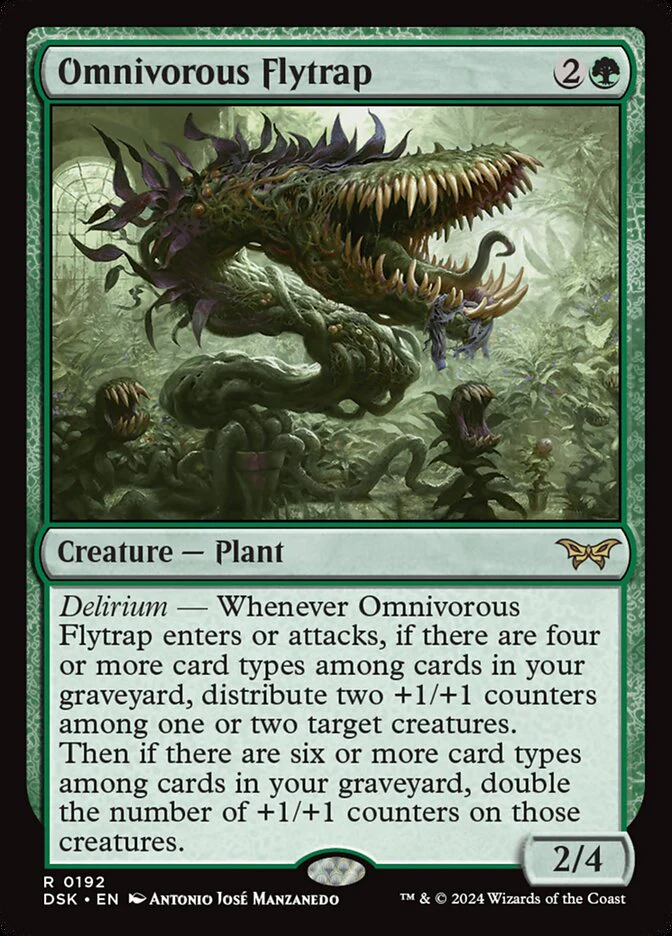 Omnivorous Flytrap - Duskmourn: House of Horror (DSK)
