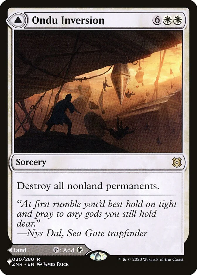 Ondu Inversion // Ondu Skyruins - The List (PLST)