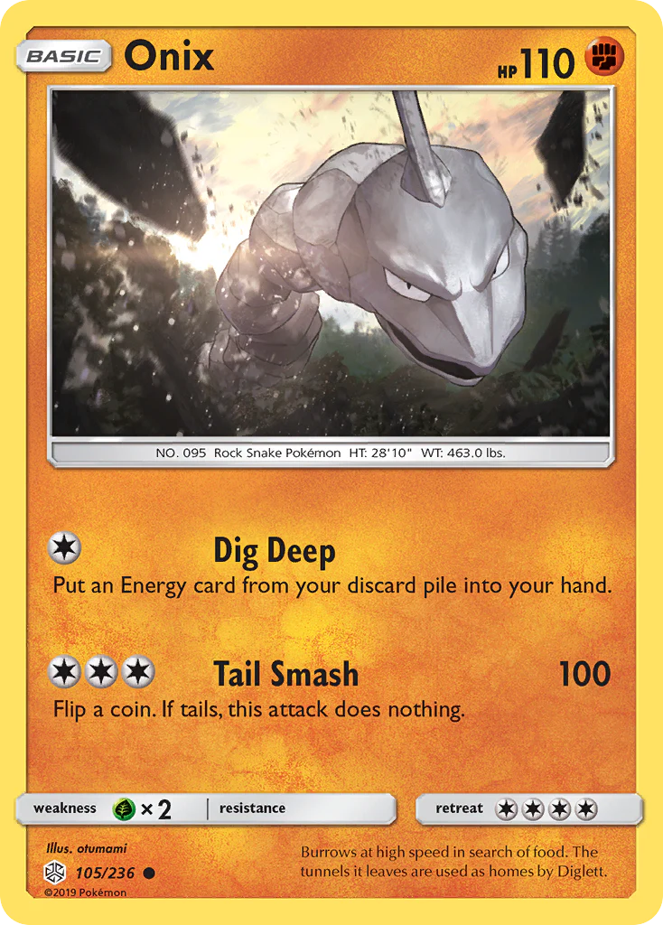 Onix (105/236) - Cosmic Eclipse (CEC)