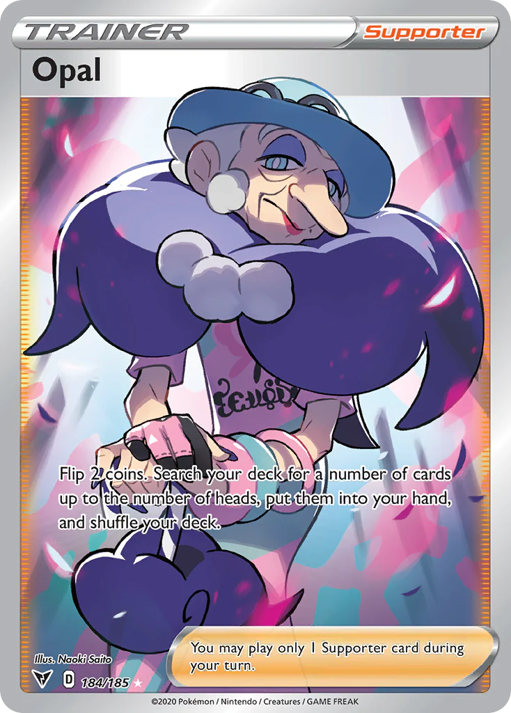 Opal (184/185) - [Full Art] Vivid Voltage (VIV)