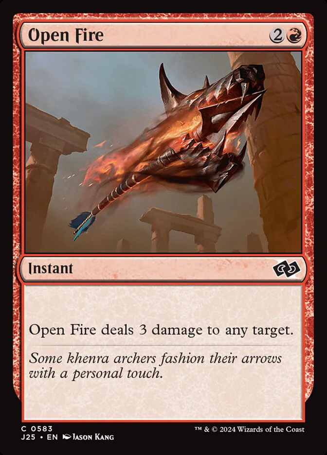 Open Fire - Foundations Jumpstart (J25)