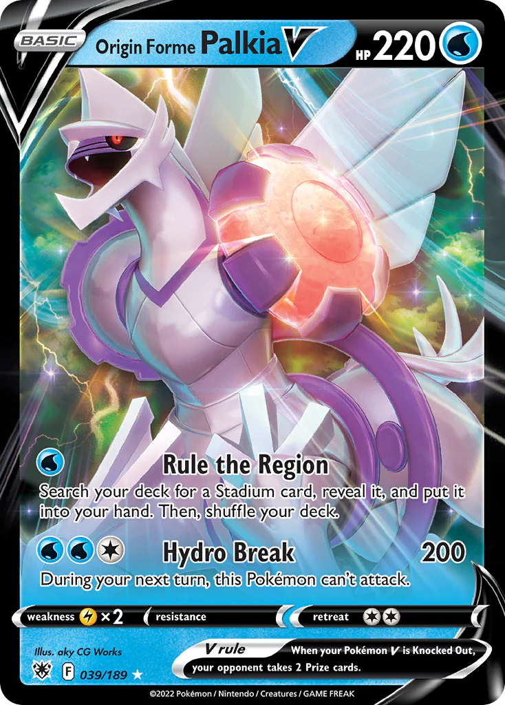 Origin Forme Palkia V (39/189) - [Holo Foil] Astral Radiance (ASR)