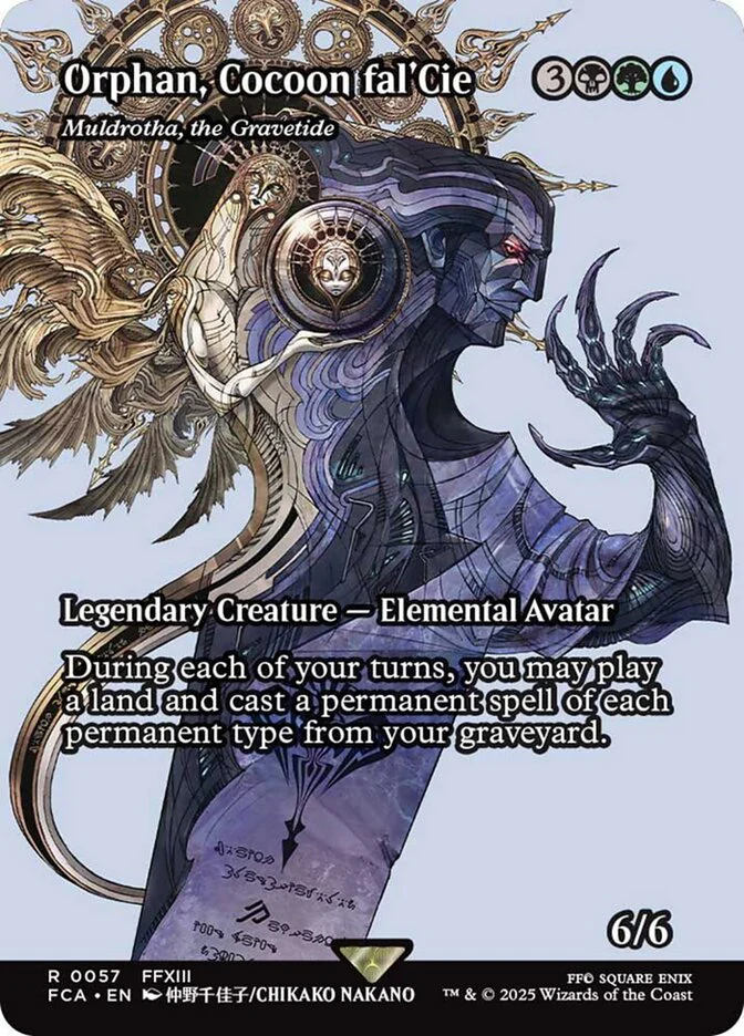 Orphan, Cocoon fal'Cie - Muldrotha, the Gravetide (57) - [Borderless] Final Fantasy: Through the Ages (FCA)