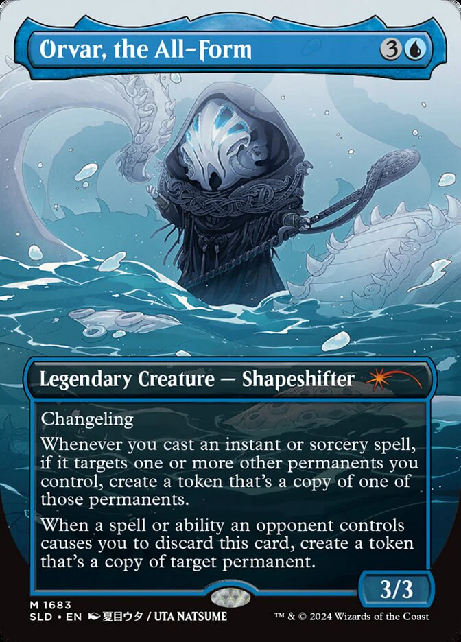 Orvar, the All-Form (1683) - [Foil, Borderless] Secret Lair Drop (SLD)