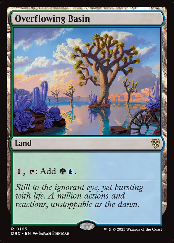 Overflowing Basin - Aetherdrift Commander (DRC)