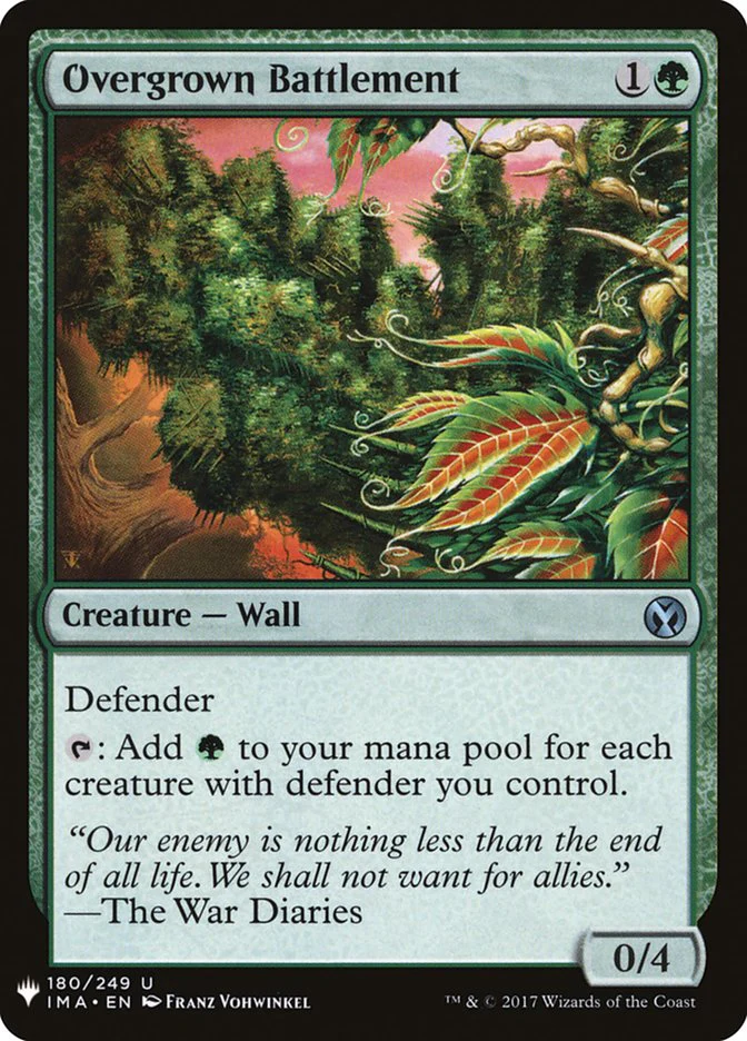 Overgrown Battlement - The List (PLST)