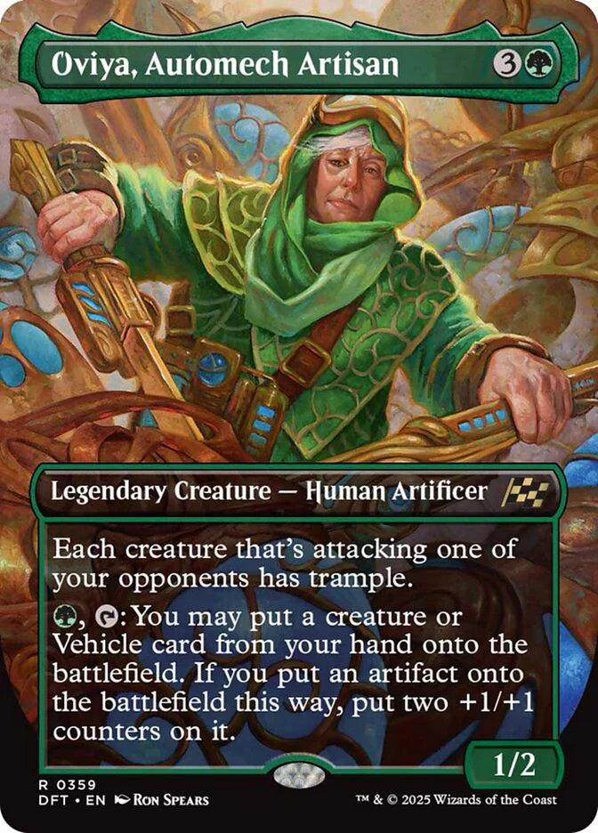 Oviya, Automech Artisan - [Borderless] Aetherdrift (DFT)
