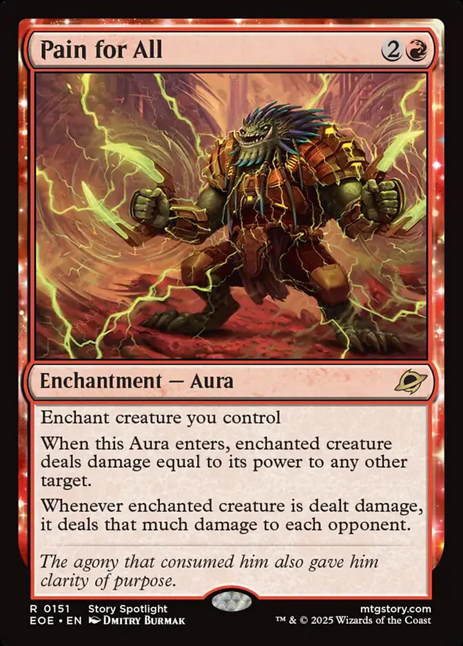 Pain for All (151) - [Foil] Edge of Eternities (EOE)