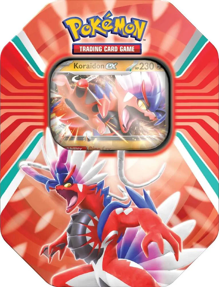 Paldea Legends Tin [Koraidon ex] - Miscellaneous Cards & Products (MCAP)