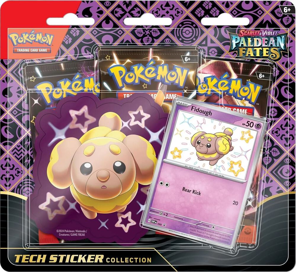 Paldean Fates Tech Sticker Collection [Fidough] - SV: Paldean Fates (PAF)