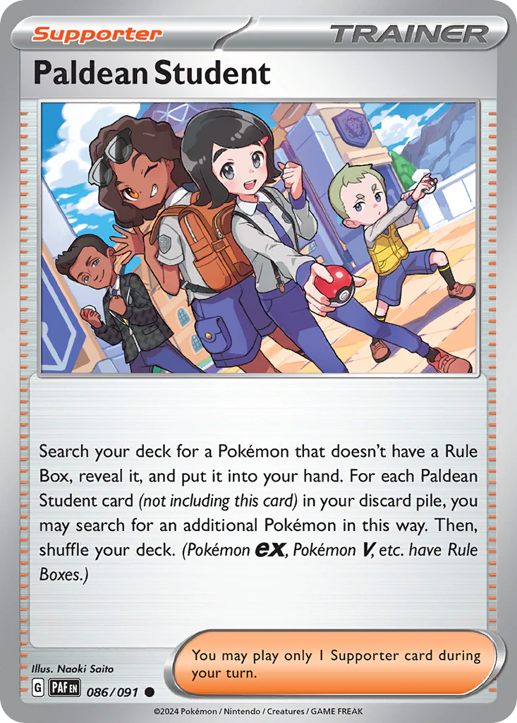 Paldean Student (86/91) - Paldean Fates (PAF)