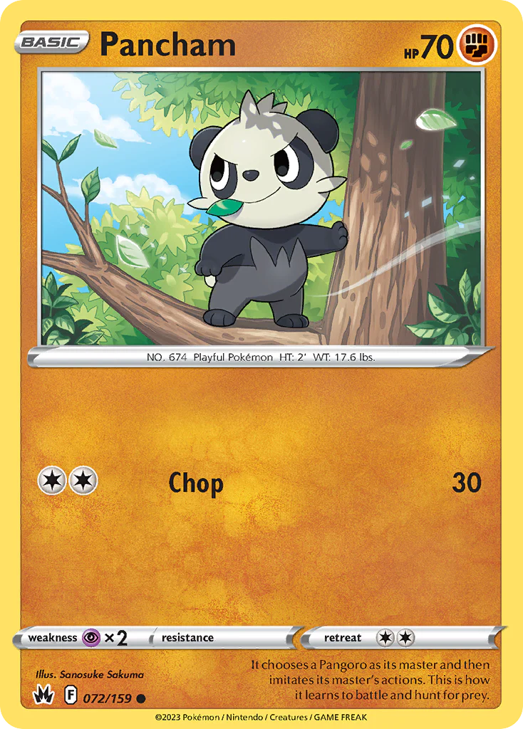 Pancham (72/159) - Crown Zenith (CRZ)