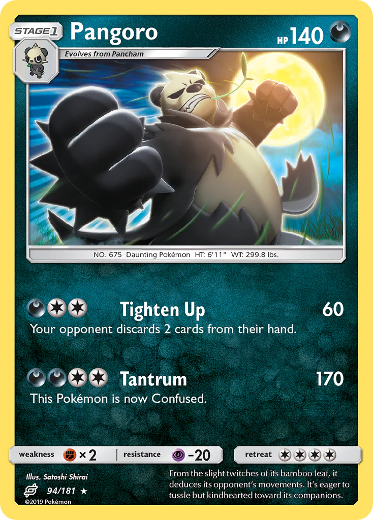 Pangoro (94/181) - [Reverse Holo] Team Up (TEU)