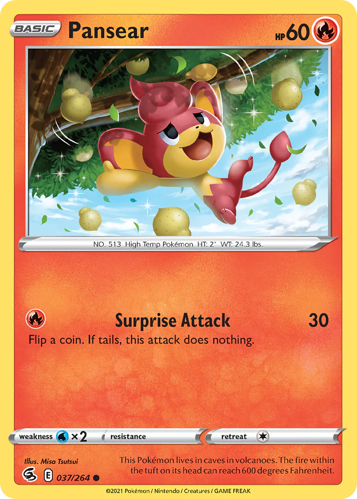 Pansear (37/264) - Fusion Strike (FST)