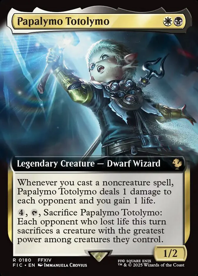 Papalymo Totolymo (180) - [Extended Art] Final Fantasy Commander (FIC)