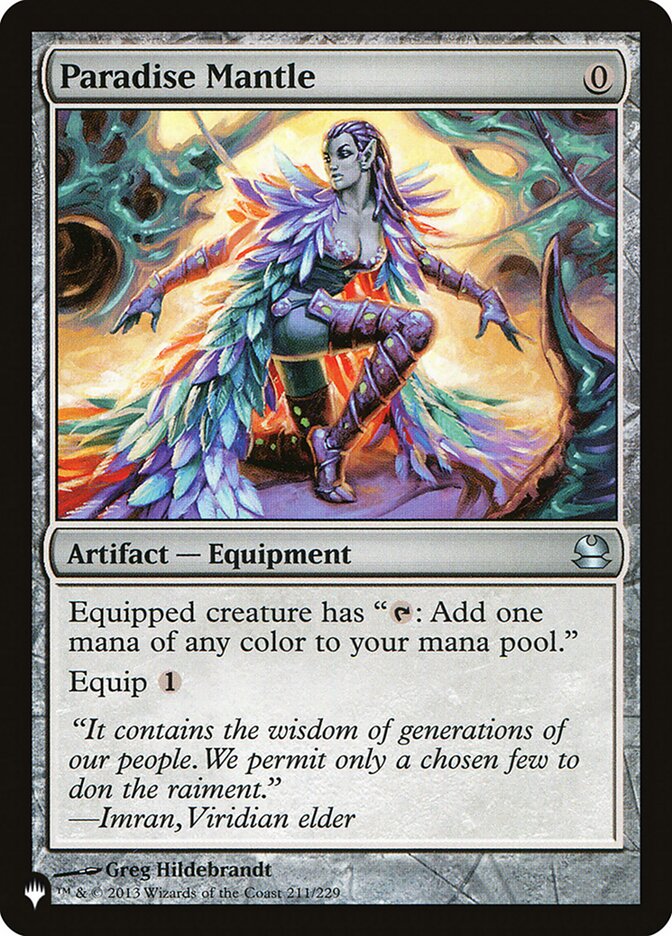 Paradise Mantle - The List (PLST)