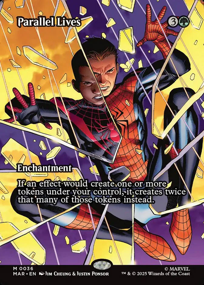 Parallel Lives (36) - [Foil, Borderless] Marvel Universe (MAR)