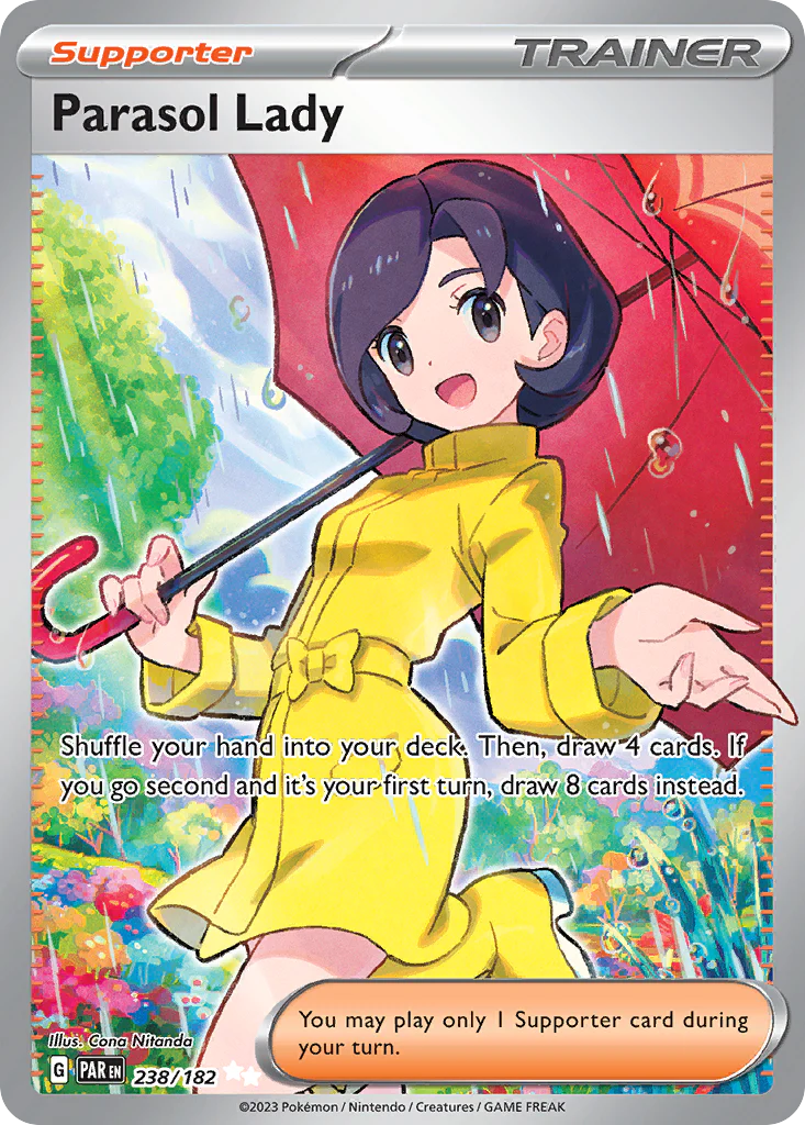 Parasol Lady (238/182) - [Full Art] Paradox Rift (PAR)