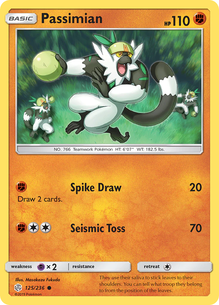 Passimian (125/236) - [Reverse Holo] Cosmic Eclipse (CEC)