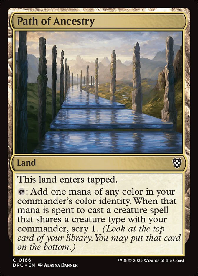 Path of Ancestry - Aetherdrift Commander (DRC)