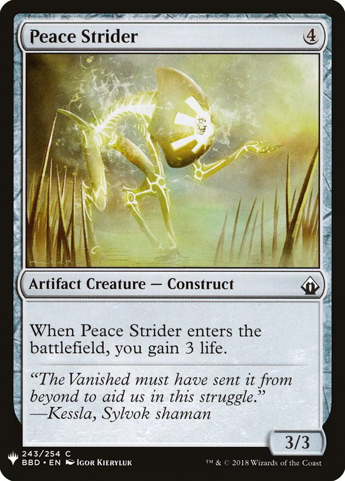 Peace Strider - The List (PLST)